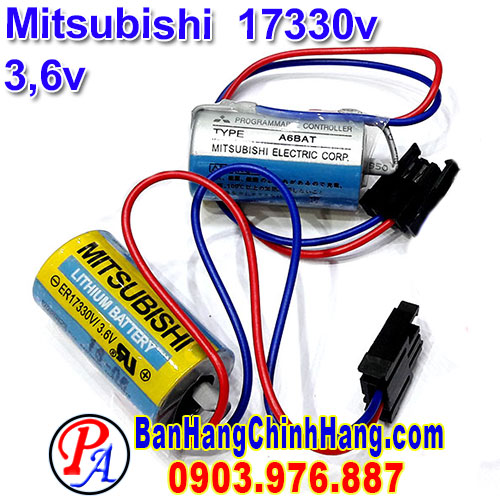 Pin Mitsubishi ER17330V 2000mAh 3,6V