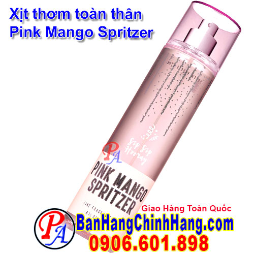 Xịt Thơm Toàn Thân Bath & Body Works Pink Mango Spritzer Fine Fragrance Mist