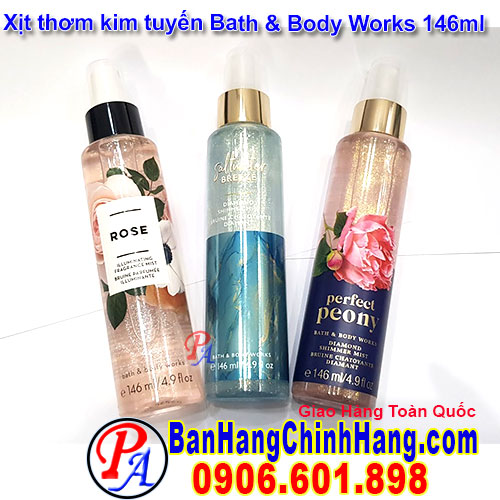 MÙI SIÊU HOT-Xịt Thơm Kim Tuyến Bath & Body Works 146ml