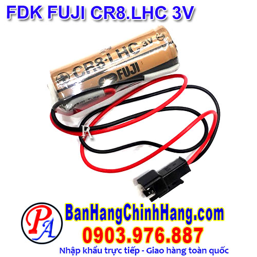 Pin Lithium PLC-CNC FDK Fuji CR8.LHC 2600mAh 3V
