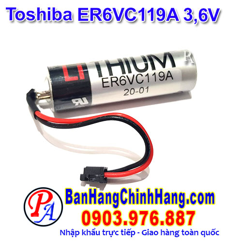 Toshiba ER6VC119A 3,6V Lithium Battery